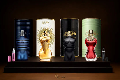 Set de 4 parfumuri | Le Male Le Parfum, Divine, Ultra Male, La Belle